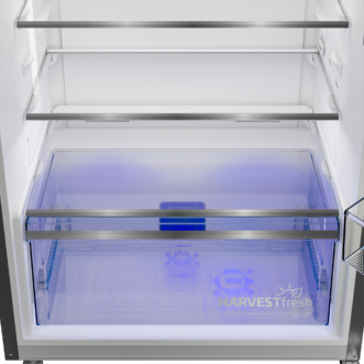 ثلاجة بيكو 455 لتر صافى 406 لتر نوفروست أنفرتر 2 باب استانليس غامق RDNG551M20XBR beko