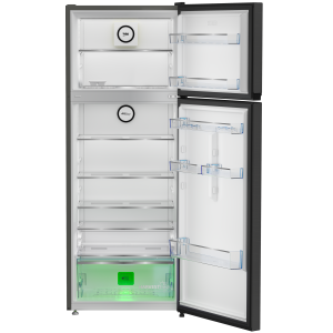 ثلاجة بيكو 455 لتر صافى 406 لتر نوفروست أنفرتر 2 باب استانليس غامق RDNG551M20XBR beko