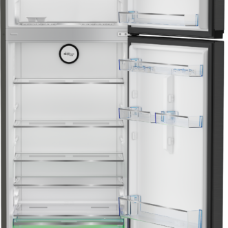 ثلاجة بيكو 455 لتر صافى 406 لتر نوفروست أنفرتر 2 باب استانليس غامق RDNG551M20XBR beko