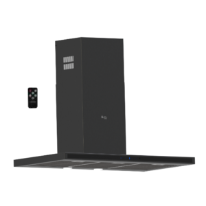 شفاط بيورتى 90 سم زجاج أسود 1000 متر TBL PRO PLUS 90 purity