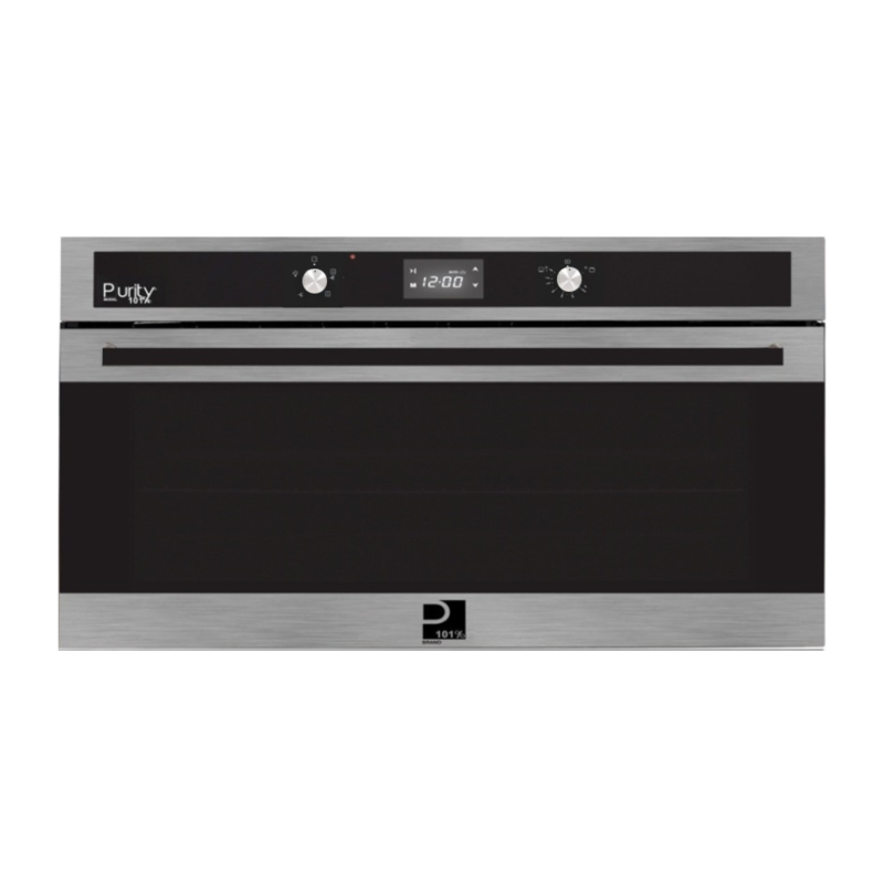 فرن بيورتى 90 سم غاز فضى ديجيتال OPT901GXD purity