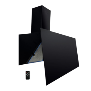 شفاط بيورتى 90 سم زجاج أسود 1000 متر ROSE PLUS BL 90CM purity