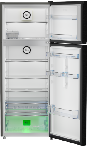 ثلاجة بيكو 450 لتر صافى 406 لتر نوفروست أنفرتر 2 باب اسود RDNE455M20XBIDEGB beko