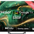 تليفزيون هاير 55 بوصة سمارت جوجل الذكي 4K QLED H55S80EU haier