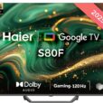 تليفزيون هاير 65 بوصة سمارت جوجل الذكي 4K QLED H65S80F haier