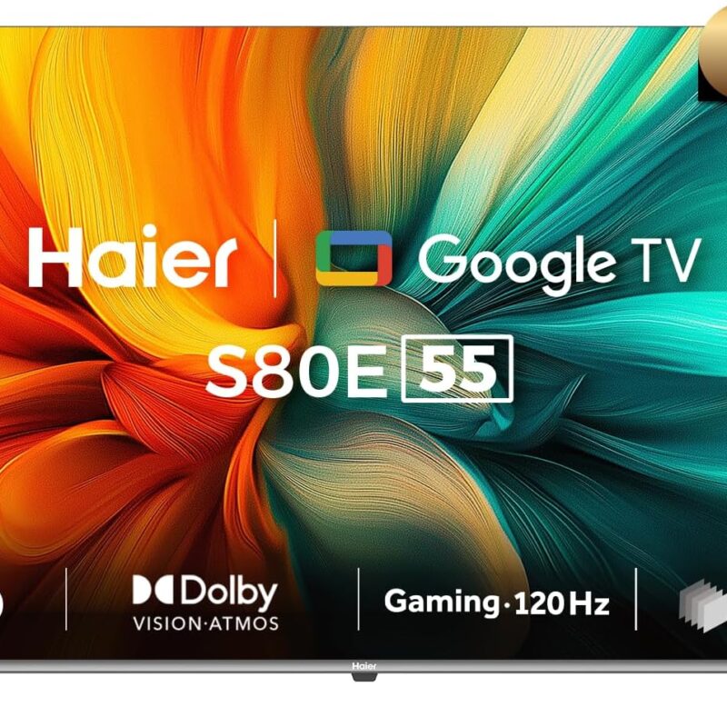 تليفزيون هاير 65 بوصة سمارت جوجل الذكي 4K QLED H65S80EU haier تليفزيون هاير 65 بوصة سمارت جوجل الذكي 4K QLED H65S80EU haier