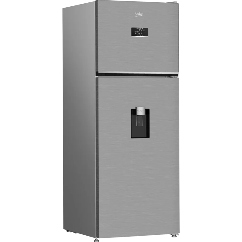 beko-b3-fridge-dispenser-harvestfresh-477l-b3rdne500ldxb side ثلاجة بيكو 18 قدم بالحنفية هارفست فريش انفرتر سعة 477 لتر موديل B3RDNE500LDXB