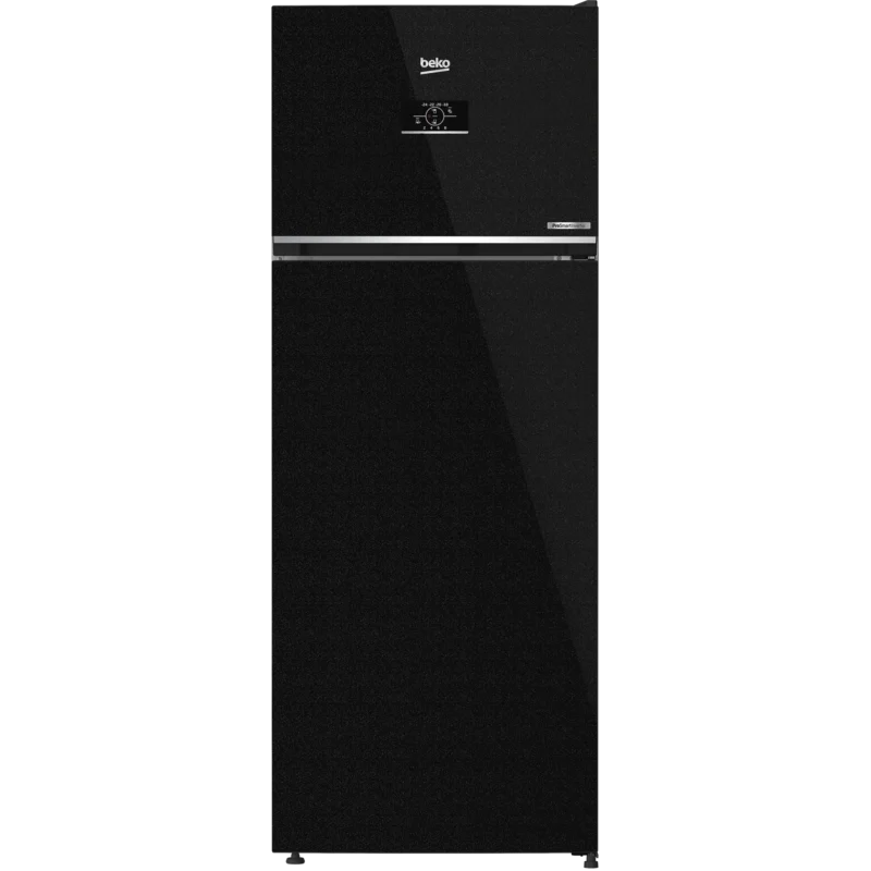 ثلاجة بيكو 455 لتر أسود ديجيتال هارفست فريش انفرتر موديل RDNE455M20XBIDB