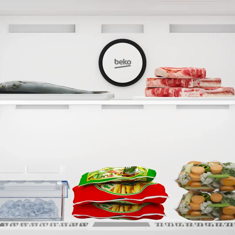 beko-black-fridge-590l-inverter-b3rdne590zb 5 ثلاجة بيكو 590 لتر لون أسود انفرتر هارفست فريش موديل B3RDNE590ZB سعة 557 لتر