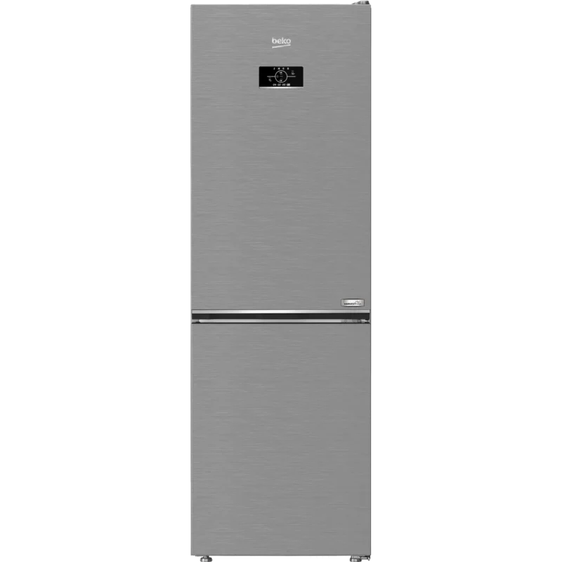 ثلاجة بيكو كومبي فريزر سفلي 367 لتر إستانليس موديل RCNE367E30ZXB"