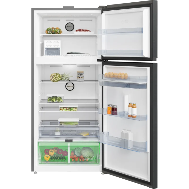 beko-dark-inox-fridge-dispenser-650l-redne650e60zxr 1 ثلاجة بيكو 24 قدم إستانليس غامق بالحنفية موديل REDNE650E60ZXR سعة 650 لتر