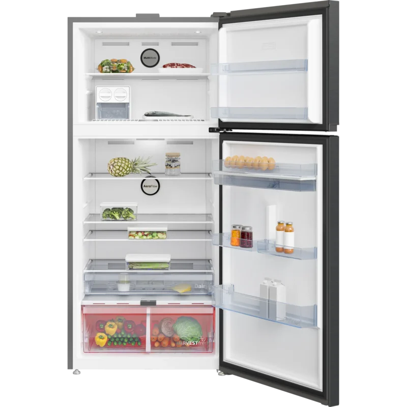 beko-dark-inox-fridge-dispenser-650l-redne650e60zxr 2 ثلاجة بيكو 24 قدم إستانليس غامق بالحنفية موديل REDNE650E60ZXR سعة 650 لتر