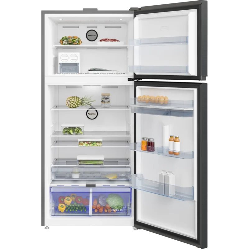 beko-dark-inox-fridge-dispenser-650l-redne650e60zxr 3 ثلاجة بيكو 24 قدم إستانليس غامق بالحنفية موديل REDNE650E60ZXR سعة 650 لتر