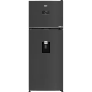 ثلاجة بيكو 500 لتر إستانليس غامق بالحنفية هارفست فريش انفرتر موديل B3RDNE500LXBR