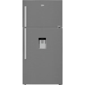 ثلاجة بيكو 600 لتر 22 قدم إينوكس بالحنفية انفرتر موديل RDNE600K20DX سعة 555 لتر