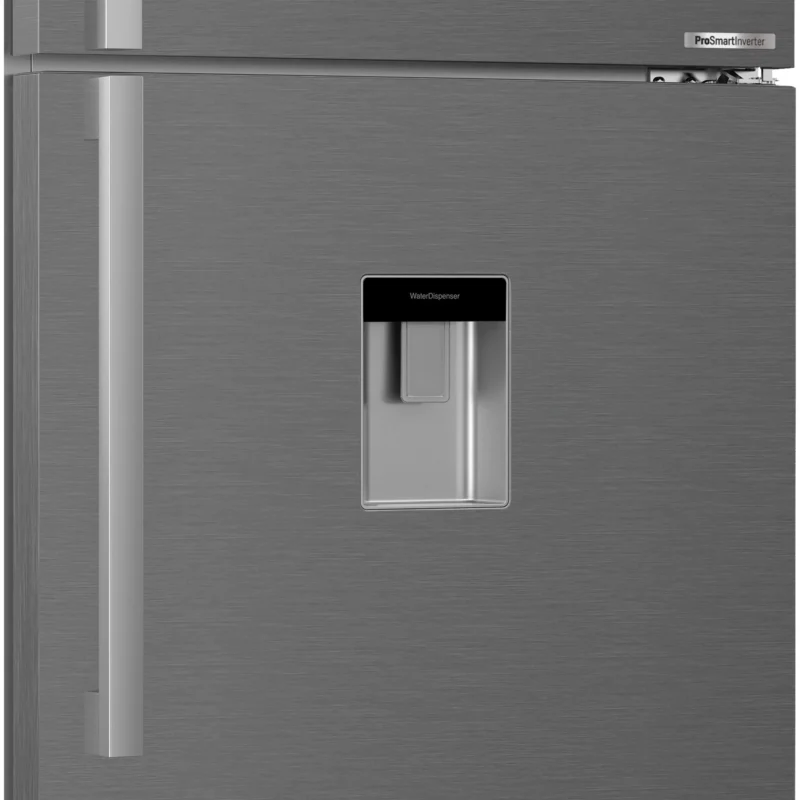 beko-water-dispenser-closeup-inox ثلاجة بيكو 600 لتر 22 قدم إينوكس بالحنفية انفرتر موديل RDNE600K20DX سعة 555 لتر