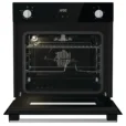 فرن بيلت ان غاز جورينجي أسود 60 سم موديل BOGX6632E05BG مع شاشة ديجيتال وشواية غاز ومروحة