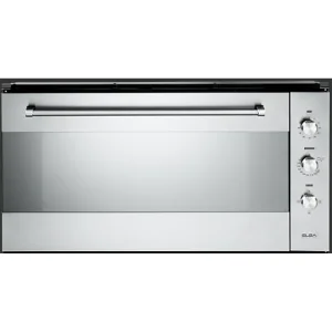 فرن غاز إلبا بيلت ان عرض 90 سم ستانلس ستيل موديل 109-52XN بمروحة وشواية