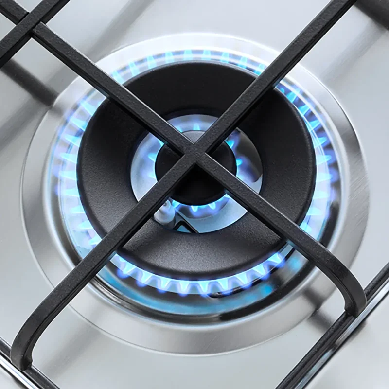 elba-gas-hob-75cm-matt-enameled-elio75-545l (3) copy مسطح غاز إلبا بيلت ان عرض 75 سم ستانلس ستيل 5 شعلة بحوامل اينامل مط موديل ELIO 75-545 L