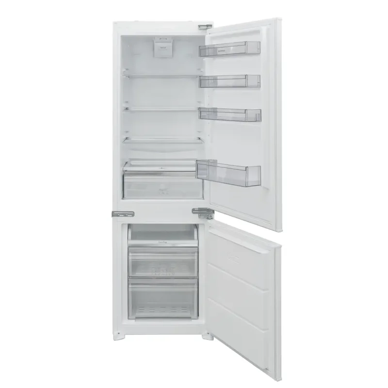 ثلاجة Gorenje NRKI4181P1 بلت ان مدمجة فريزر سفلي نوفروست مزدوج وأدراج شفافة