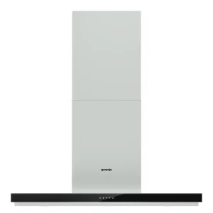 شفاط Gorenje WHT943E4XBG حائطي 90 سم ستانلس ستيل تحكم باللمس وفلاتر دهون