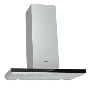 شفاط Gorenje WHT943E4XBG حائطي 90 سم ستانلس ستيل تحكم باللمس وفلاتر دهون