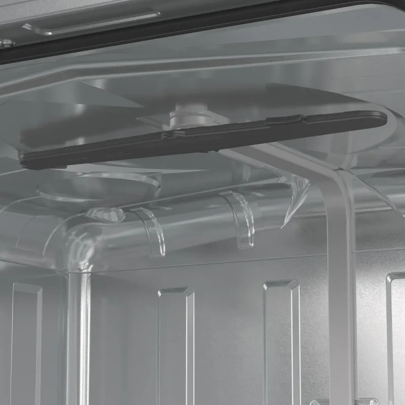 غسالة أطباق جورينجي 16 فرد تقنية UV وتوزيع ذكي GS693C60XUVAD (6) غسالة أطباق جورينجي فري ستاند موديل GS693C60XUVAD فضي 16 فرد بتقنية التعقيم UV والتوزيع الذكي للمنظف، معروضة في Appliance