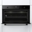 فرن جورينجي بلت ان غاز 90 سم موديل BOGX9832E06BG بتصميم زجاج أسود ولوحة تحكم باللمس، معروض في Appliance
