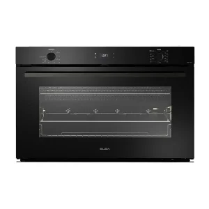 فرن Elba ELIO E93 MF BK كهرباء 90 سم لون أسود بسعة 121 لتر مع شاشة تحكم باللمس وباب إغلاق ناعم