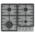 مسطح Gorenje GW642X غاز 60 سم ستانلس ستيل 4 شعلات منهم شعلة ثلاثية وحوامل زهر