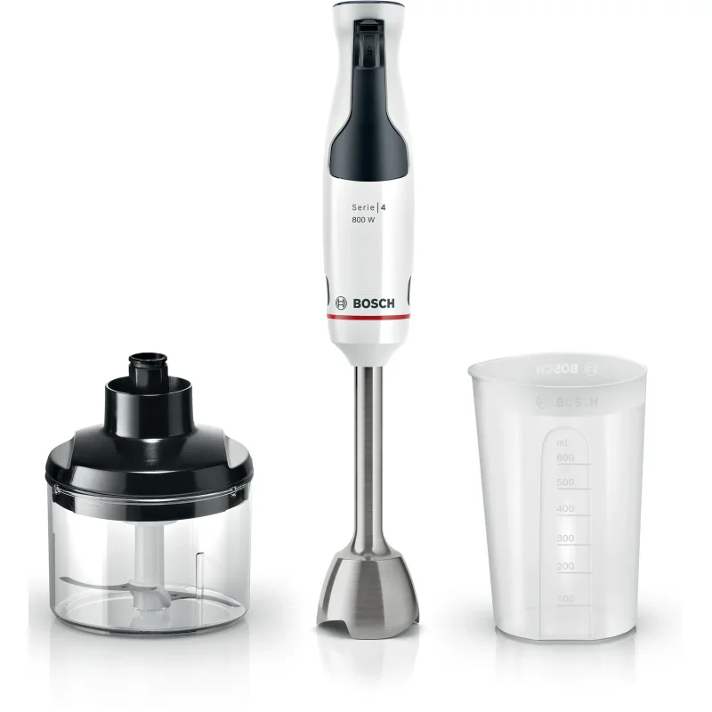 Bosch hand blender, 800 watt, white, BOSCH MSM4W420 Bosch hand blender, 800 watt, white, BOSCH MSM4W420