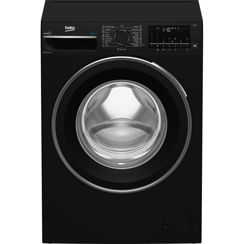 Beko 10kg 1600 RPM Black Turkish Washing Machine B3WFU501040BCI