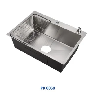 Corgi stainless steel kitchen sink PK 6050 – 60*50