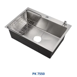 Corgi stainless steel kitchen sink PK 7550 – 75*50