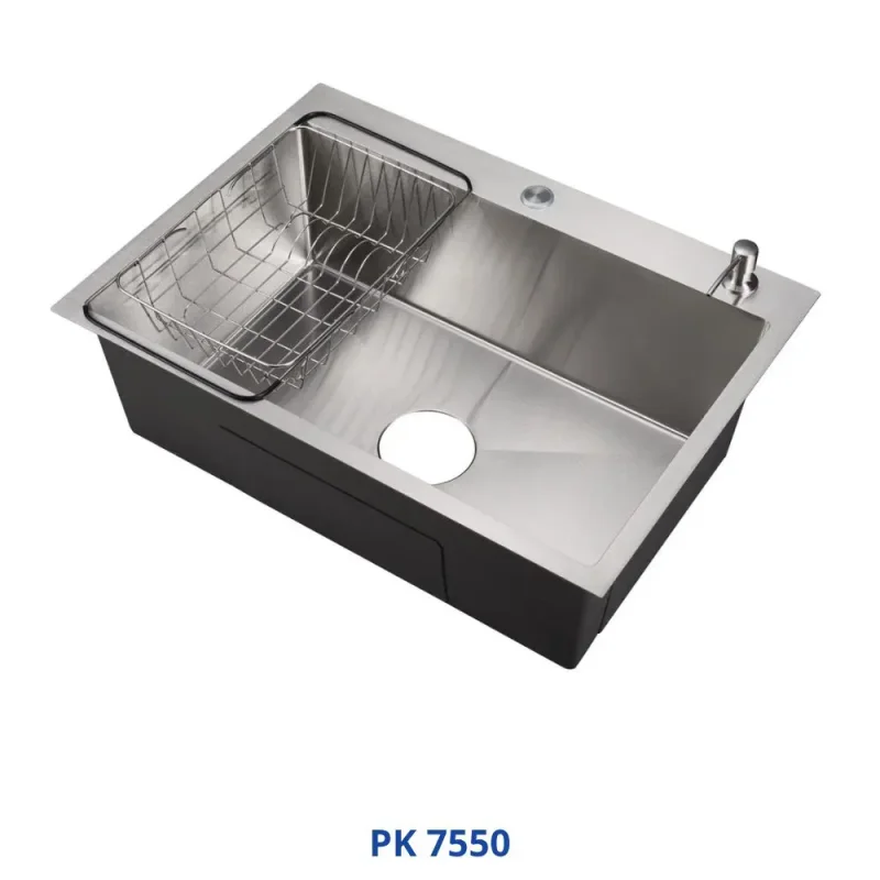 Corgi stainless steel kitchen sink PK 7550 – 75*50